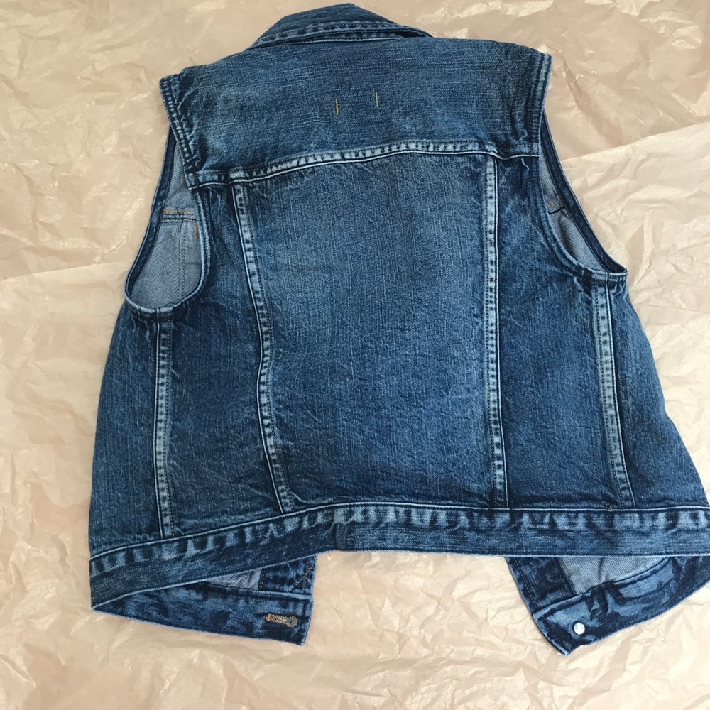 Denim vest